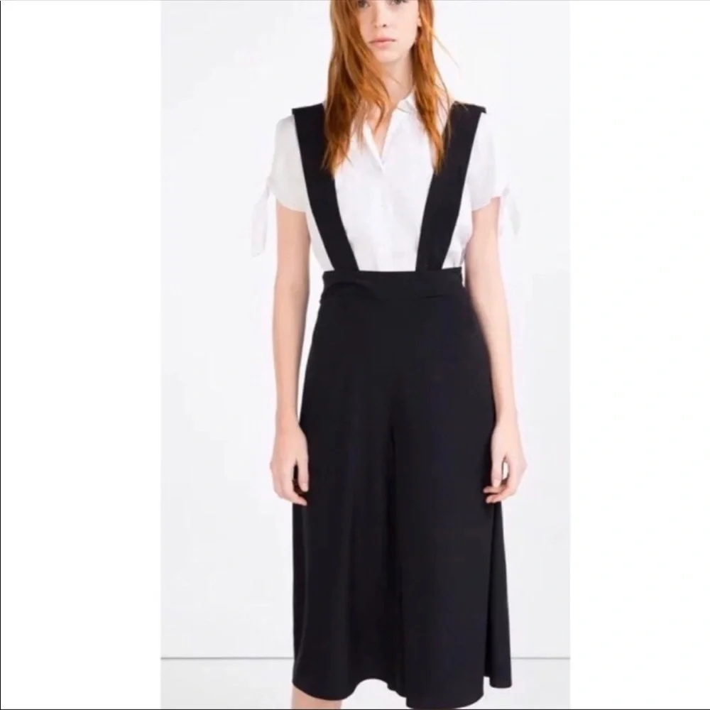 Zara Basic Culottes‎ Overalls